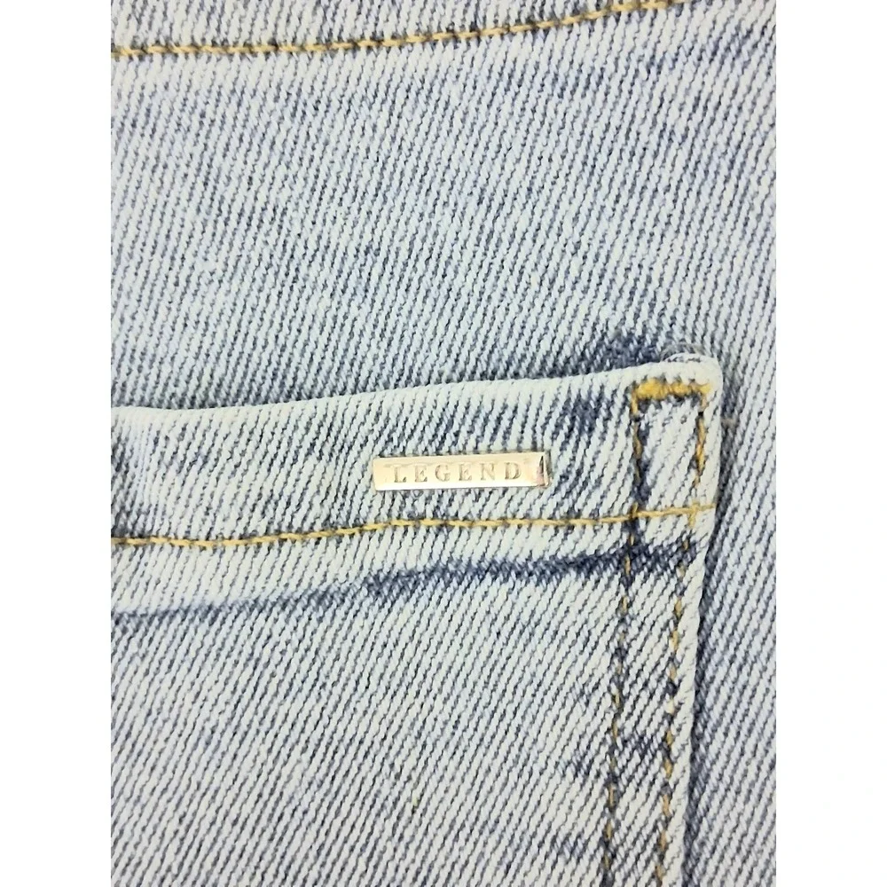 Legend London Jeans Men's Size 32 x 32 Baggy Light Blue Wash Casual‎ Pre-owned